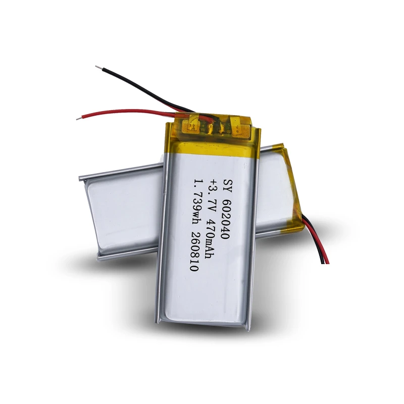 602040-470 Bluetooth Headphone Lithium Battery factory