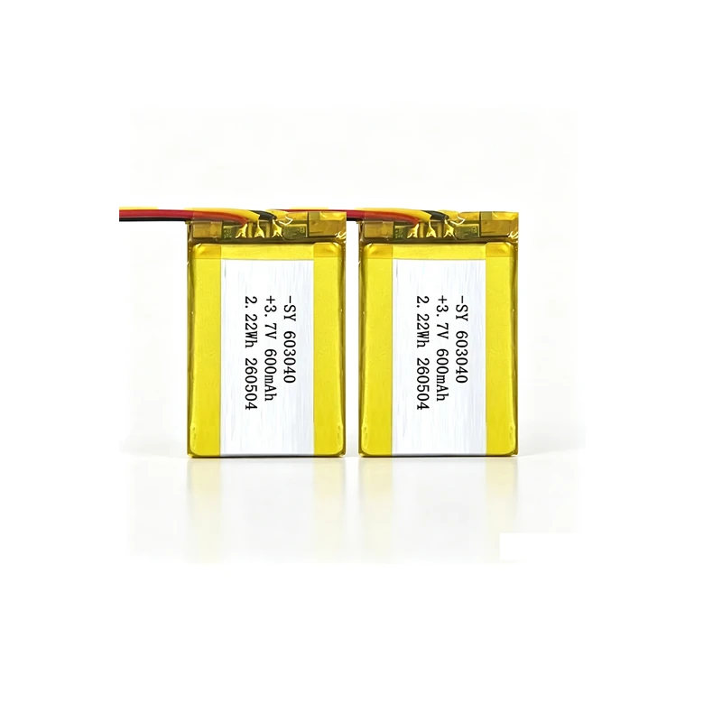 603040 Bluetooth Headphone Lithium Battery