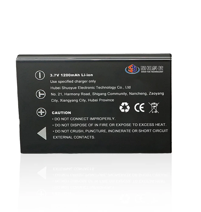 Removable Rechargeable Lithium Batteries Specially For Cameras, Customizable From 200mAh To 1200mAh