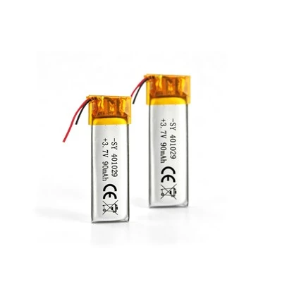 90mah Polymer Lithium Ion Battery