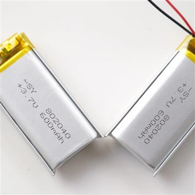 Lithium Ion Polymer Battery 3.7 V 600mah