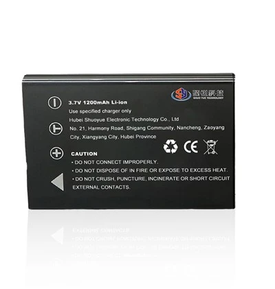 Removable Rechargeable Lithium Batteries Specially For Cameras, Customizable From 200mAh To 1200mAh